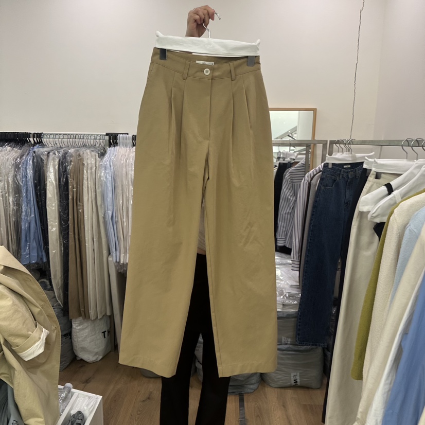 AGO韓國直郵東大門實拍女裝新品推薦時尚熱賣25春夏休閑休閑褲AGO休閑褲圖色2