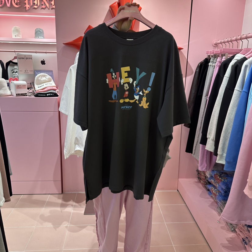 LOVE PINK直郵韓國代購女裝新品推薦熱賣人氣真品休閑職業T恤LOVE PINKT恤