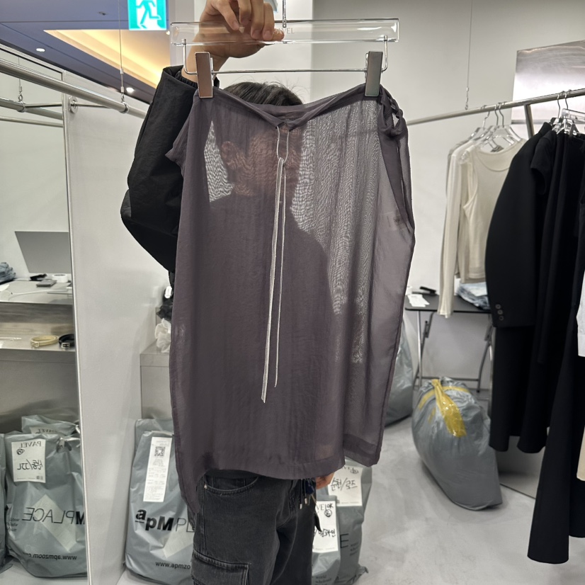 PAVEL直郵韓國代購女裝新品人氣25春夏休閑熱賣半身裙中短裙PAVEL半身裙/中短裙圖色2