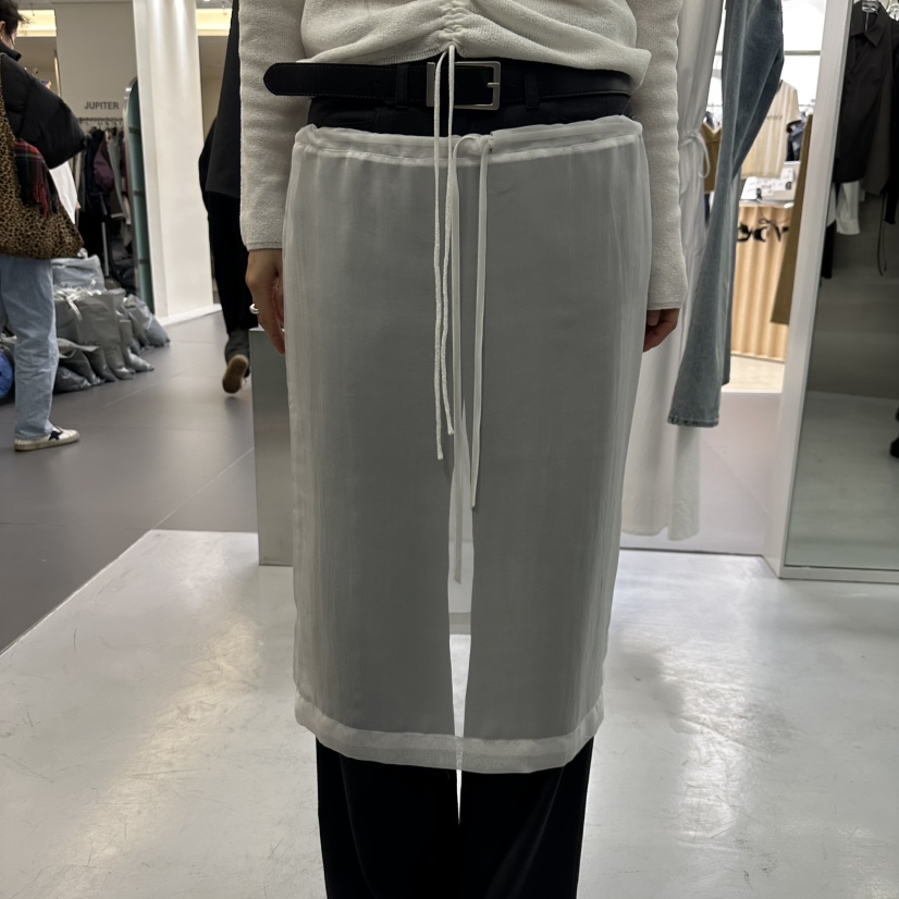 PAVEL直郵韓國代購女裝新品人氣25春夏休閑熱賣半身裙中短裙PAVEL半身裙/中短裙圖色3