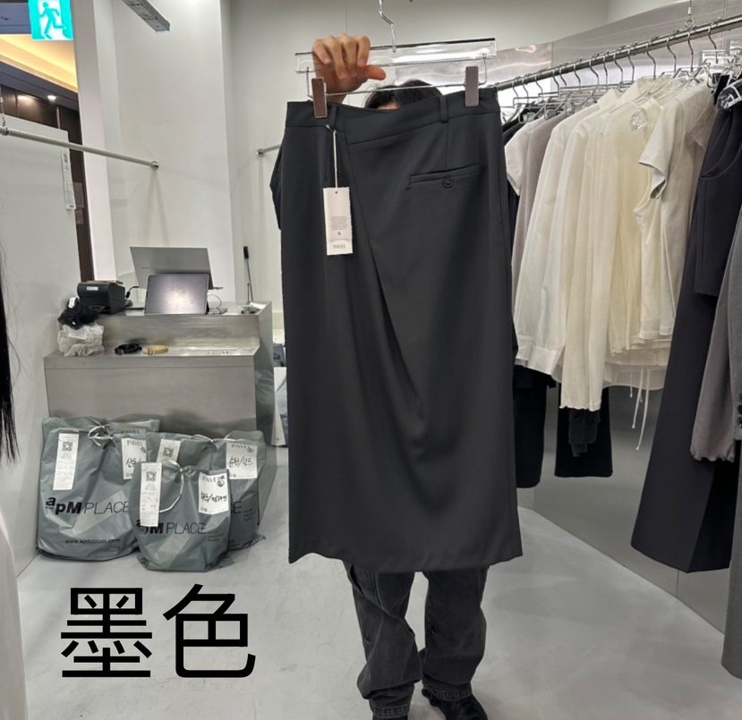 PAVEL直郵韓國代購女裝新品休閑熱賣推薦職業時尚真品人氣長裙PAVEL長裙圖色2