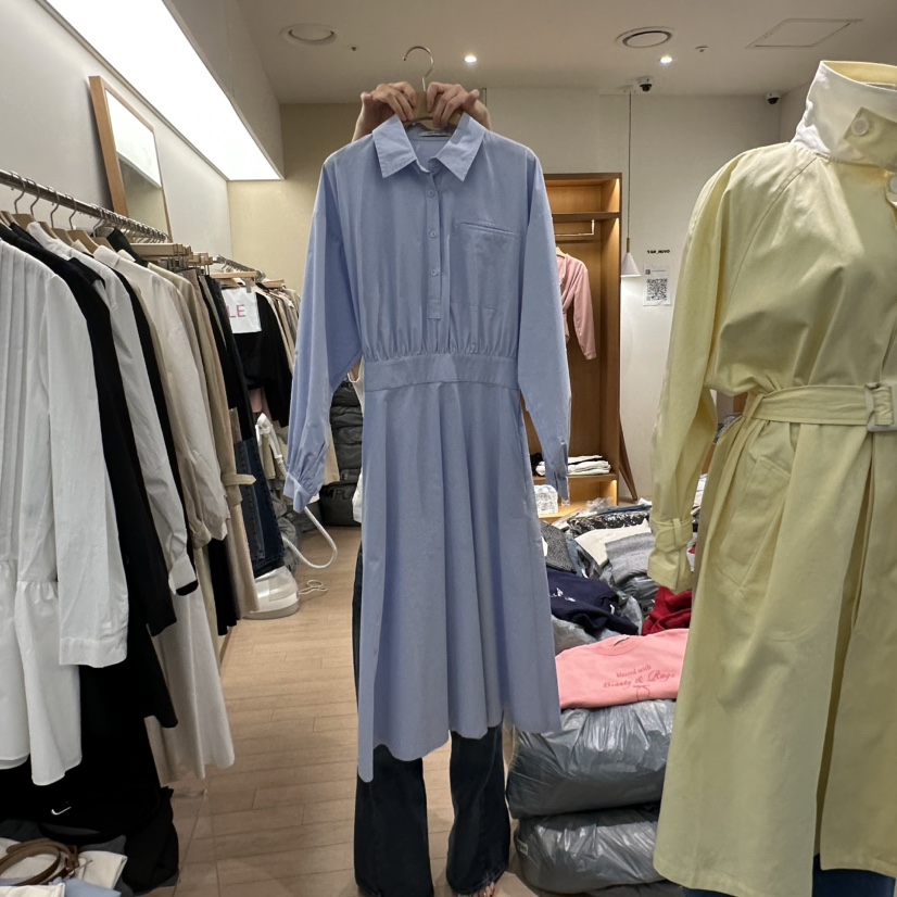 VAN NUVO韓國直郵東大門代購女裝新品25春夏熱賣職業連衣裙VAN NUVO連衣裙圖色2