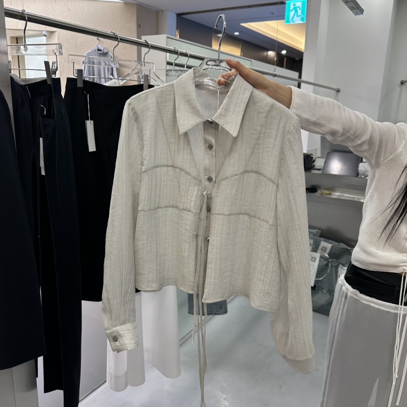 PAVEL韓國直郵女裝新品人氣休閑時尚職業推薦真品襯衫蕾絲衫PAVEL襯衫/蕾絲衫