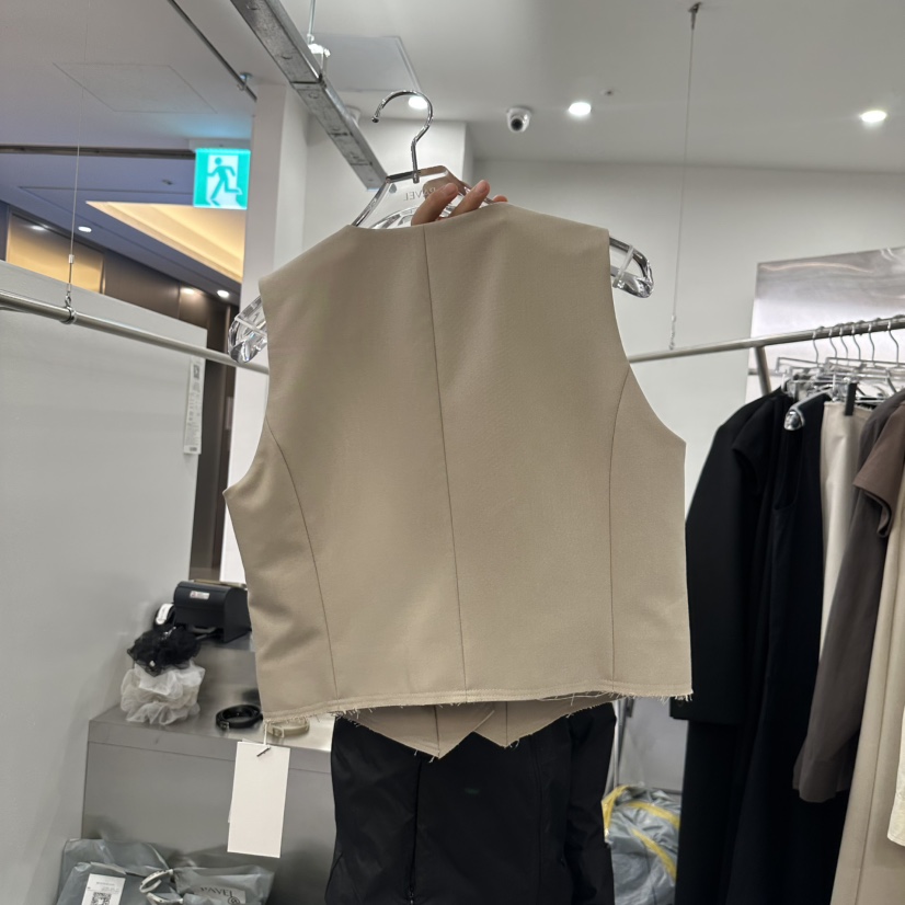 PAVEL韓國直郵女裝新品熱賣職業休閑推薦時尚真品人氣25春夏馬甲PAVEL馬甲