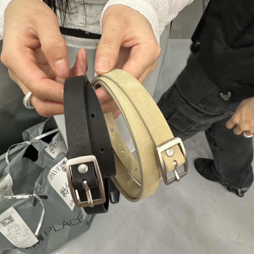 PAVEL直郵韓國代購女裝新品真品推薦25春夏職業人氣腰帶腰帶PAVEL腰帶