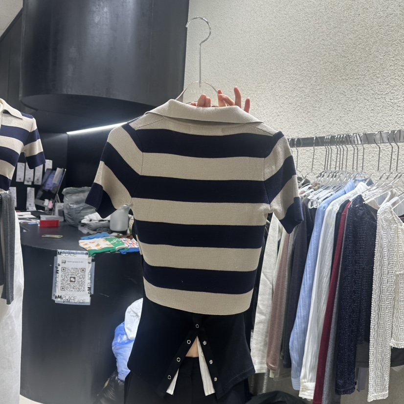 LESSEN韓國直郵東大門代購女裝新款25春夏真品熱賣職業時尚T恤LESSENT恤