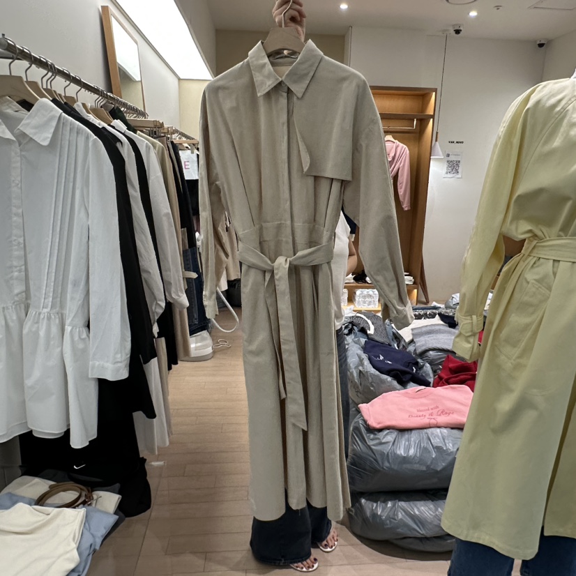 VAN NUVO韓國直郵東大門代購女裝新品真品推薦連衣裙含腰帶VAN NUVO連衣裙圖色2