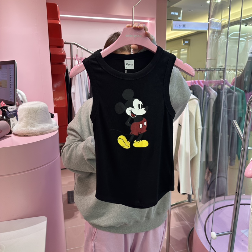 LOVE PINK韓國直郵東大門實拍女裝新款職業真品25春夏吊帶背心LOVE PINK吊帶/背心圖色3