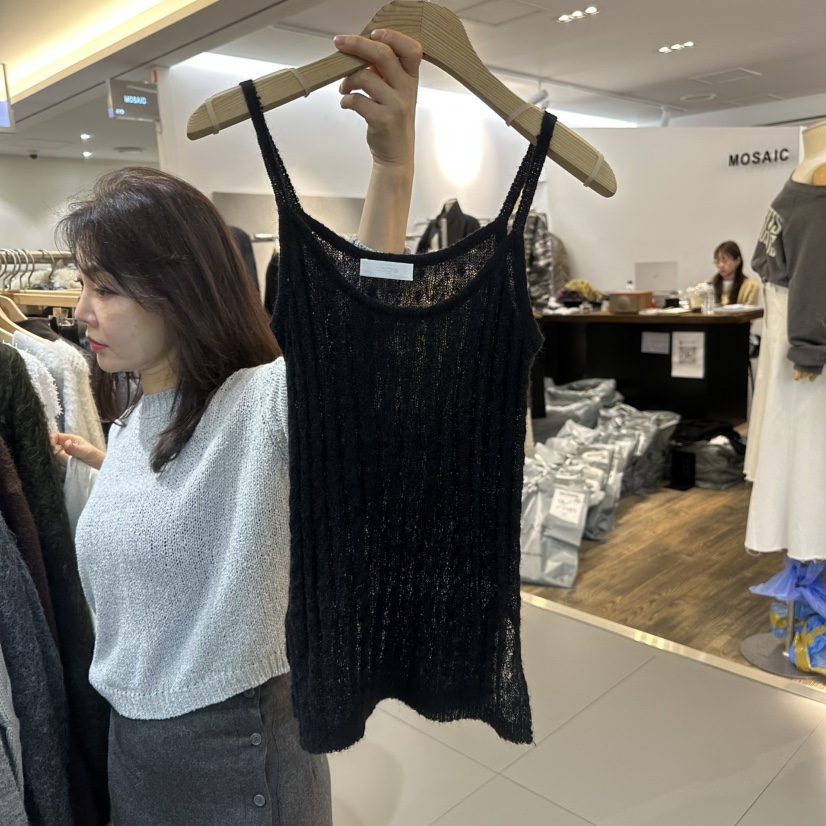 ALEGRE韓國直郵東大門實拍女裝新品真品推薦人氣熱賣吊帶背心ALEGRE吊帶/背心圖色2