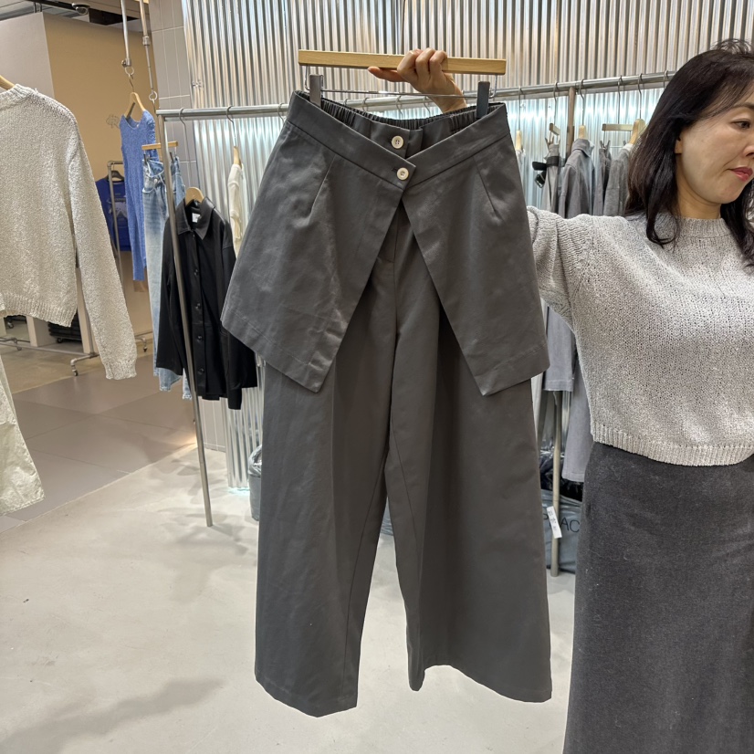 ALEGRE韓國直郵女裝新款推薦25春夏熱賣時尚真品休閑人氣裙褲ALEGRE裙褲圖色2