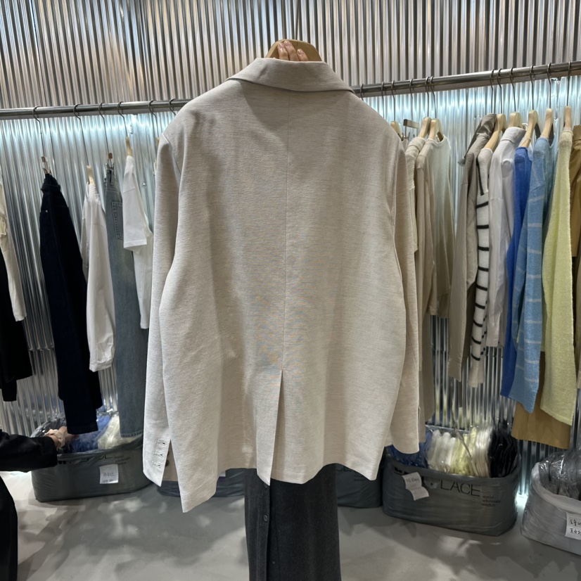 ALEGRE韓國直郵東大門實拍女裝新品25春夏職業熱賣真品夾克ALEGRE夾克
