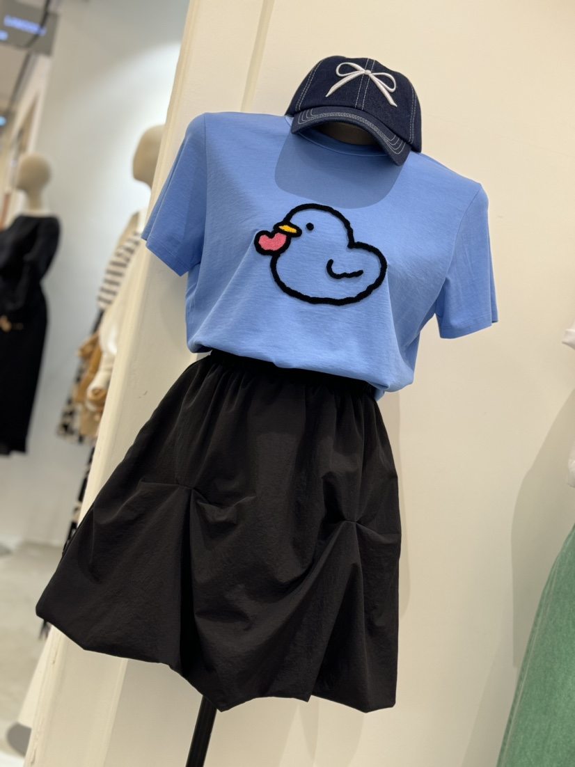 A.CES韓國直郵女裝新款職業熱賣推薦真品時尚休閑25春夏短裙A.CES短裙