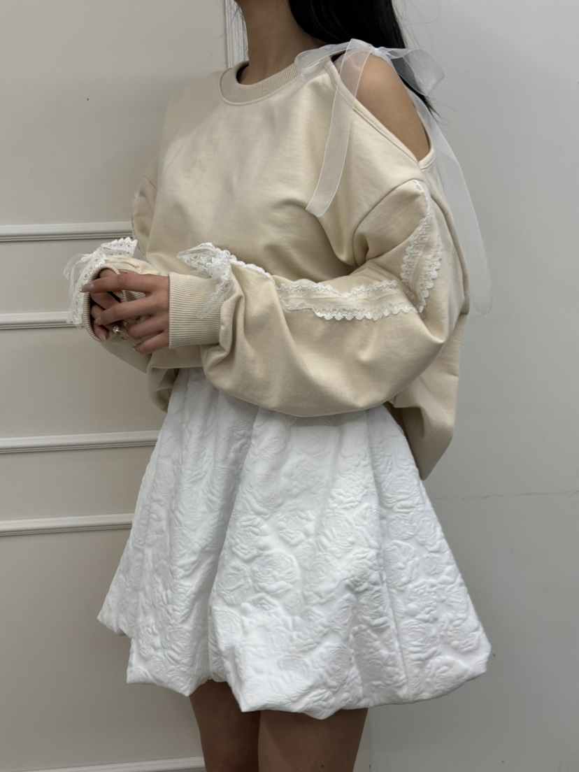 A.CES韓國直郵東大門實拍女裝新品時尚25春夏真品職業衛衣A.CES衛衣
