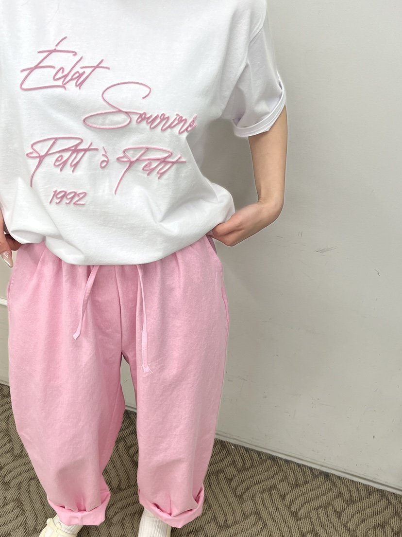 A.CES直郵韓國代購女裝新款真品人氣25春夏熱賣職業休閑褲A.CES休閑褲