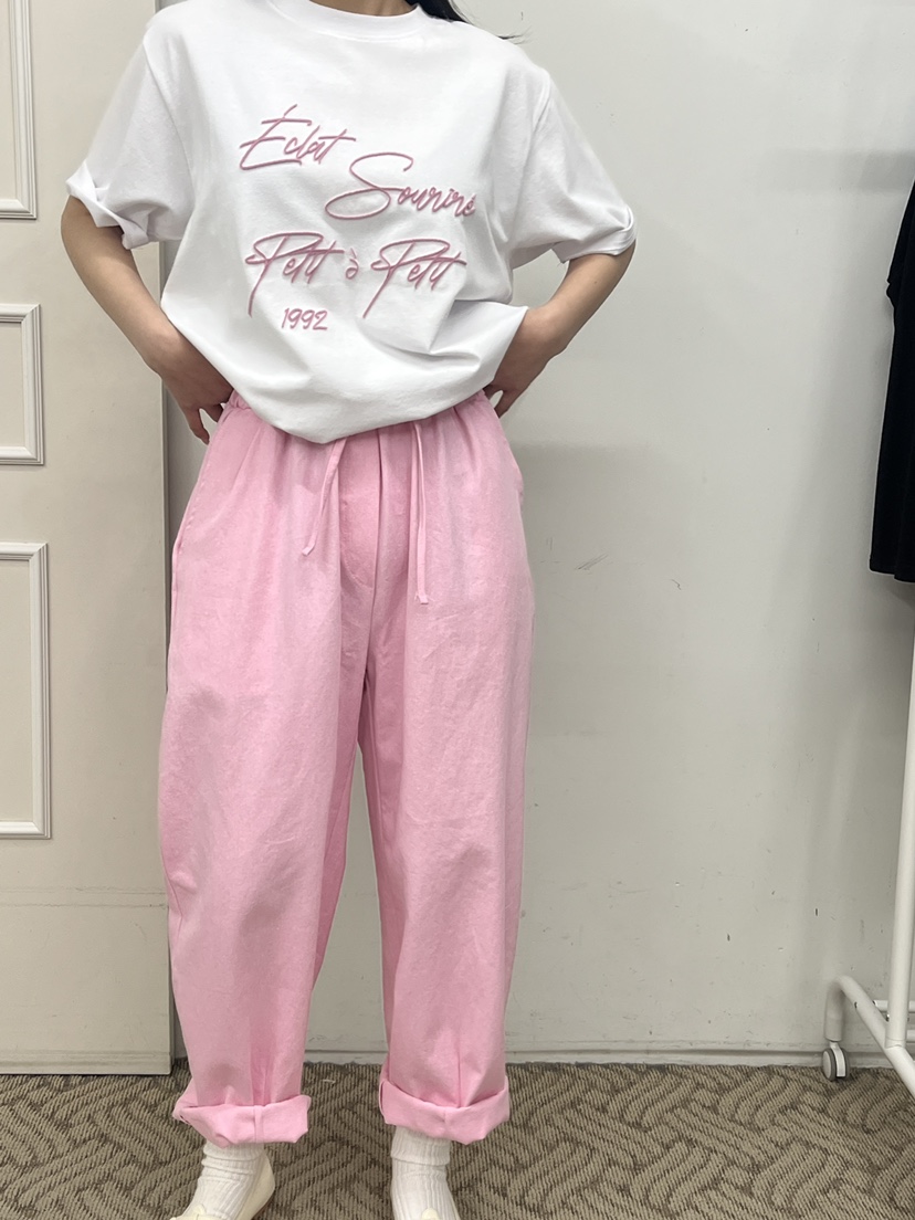 A.CES直郵韓國代購女裝新款真品人氣25春夏熱賣職業休閑褲A.CES休閑褲