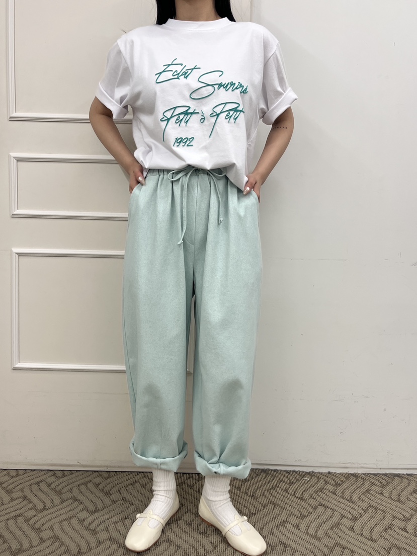 A.CES直郵韓國代購女裝新款真品人氣25春夏熱賣職業休閑褲A.CES休閑褲