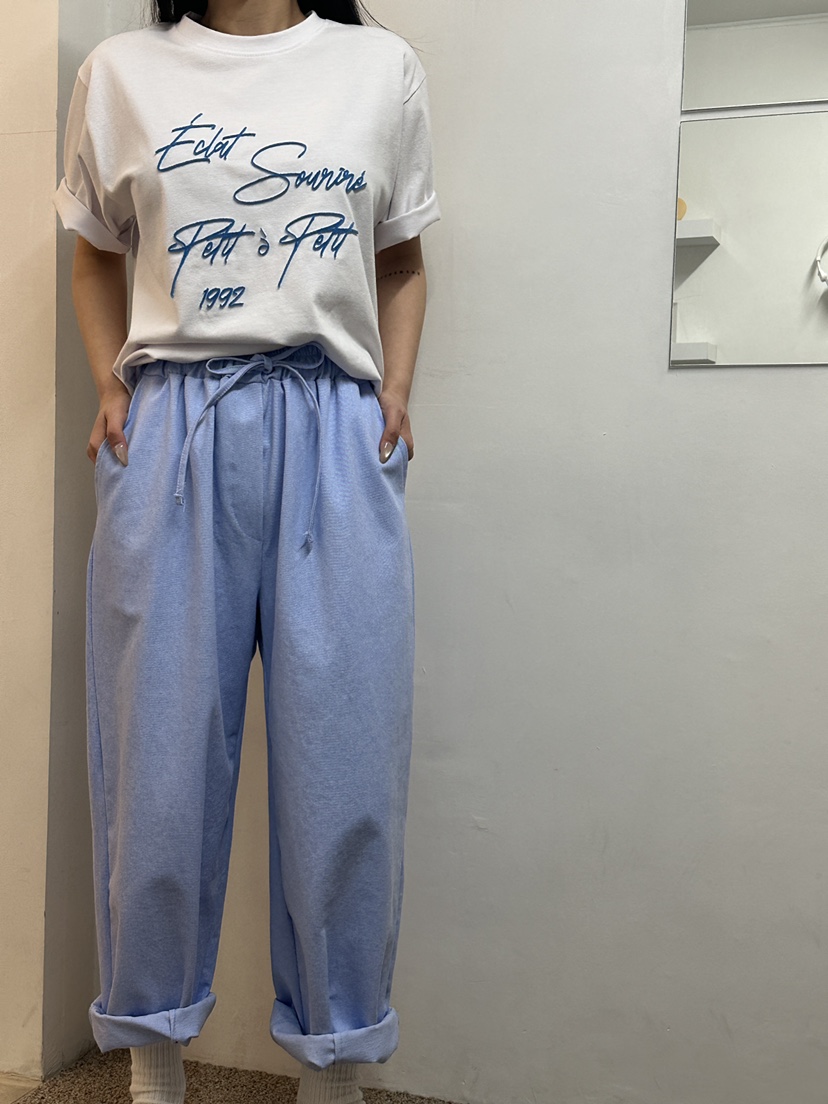 A.CES直郵韓國代購女裝新款真品人氣25春夏熱賣職業休閑褲A.CES休閑褲