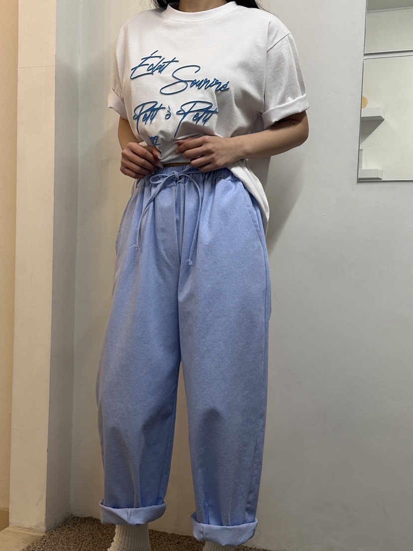 A.CES直郵韓國代購女裝新款真品人氣25春夏熱賣職業休閑褲A.CES休閑褲