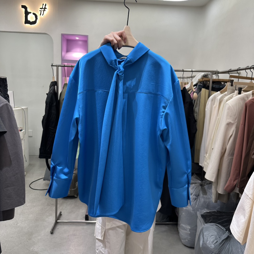 BISHOP韓國直郵女裝新款職業真品熱賣時尚25春夏襯衫蕾絲衫b#/BISHOP襯衫/蕾絲衫
