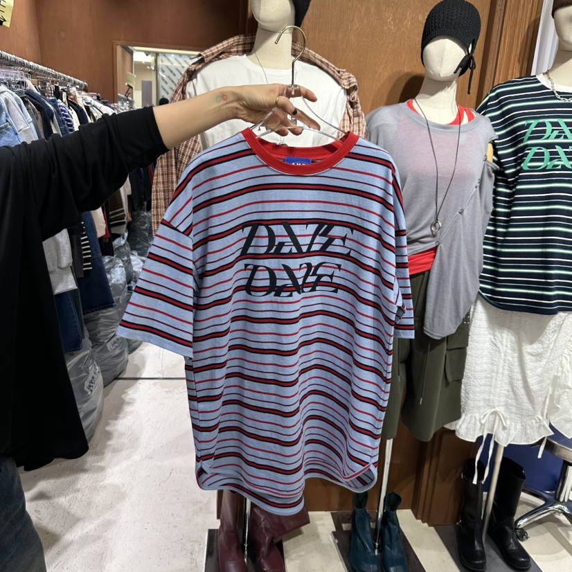 AMOUR直郵韓國代購女裝新品熱賣休閑職業25春夏真品時尚T恤AMOURT恤