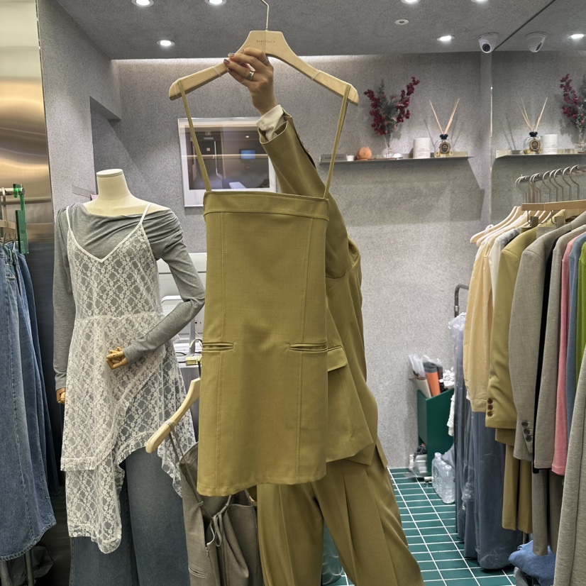 BABYTOUCH直郵韓國代購女裝新品時尚人氣真品職業25春夏連衣裙BABYTOUCH連衣裙圖色2