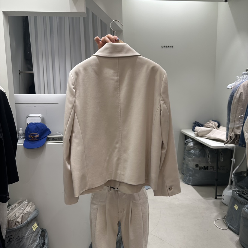 URBANE-P韓國直郵東大門實拍女裝新品25春夏休閑人氣推薦夾克URBANE-P夾克