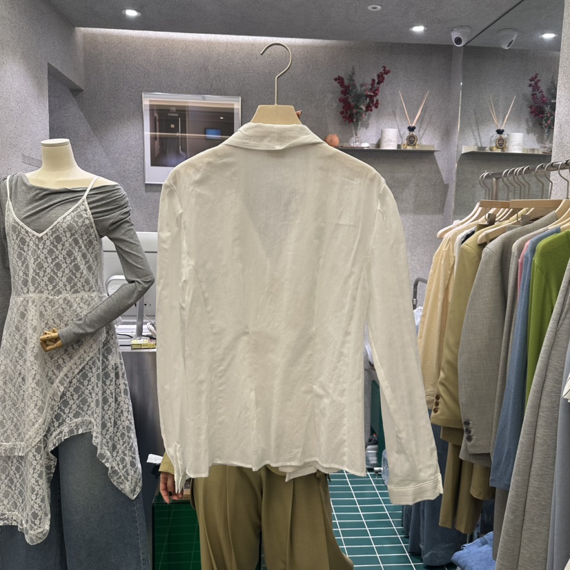 BABYTOUCH韓國直郵東大門代購女裝新款真品25春夏襯衫蕾絲衫BABYTOUCH襯衫/蕾絲衫