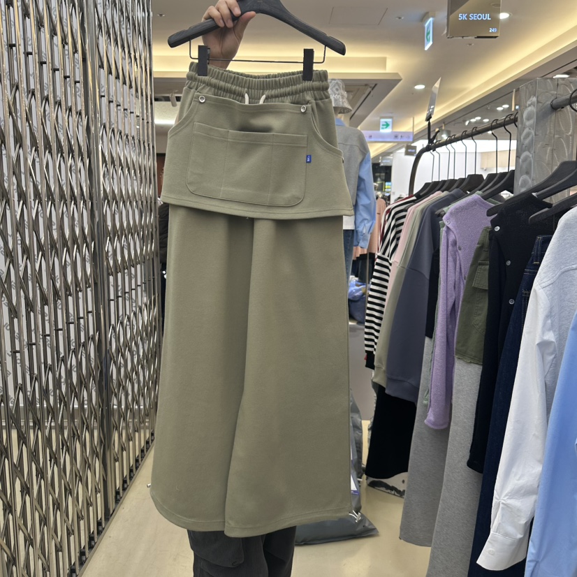 5K韓國直郵東大門代購女裝新品時尚推薦真品25春夏熱賣裙褲5K裙褲圖色2