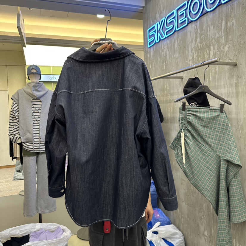 5K韓國直郵東大門代購女裝新品休閑時尚推薦職業襯衫蕾絲衫5K襯衫/蕾絲衫