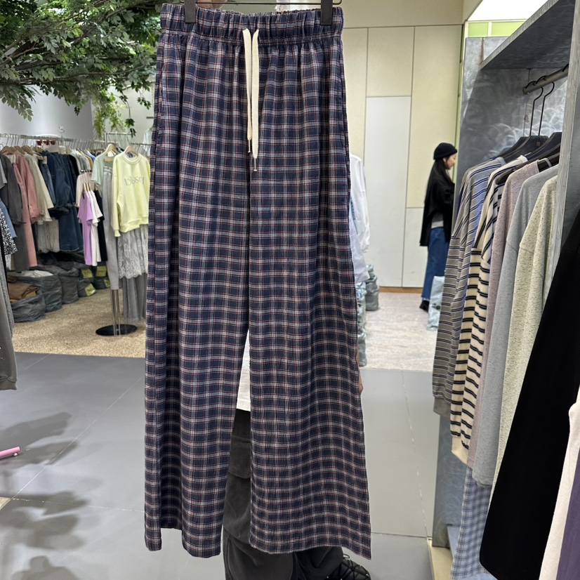 5K直郵韓國代購女裝新款休閑真品熱賣職業時尚人氣25春夏休閑褲5K休閑褲圖色2