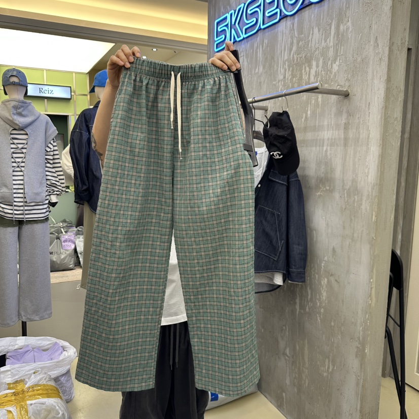 5K直郵韓國代購女裝新款休閑真品熱賣職業時尚人氣25春夏休閑褲5K休閑褲圖色3