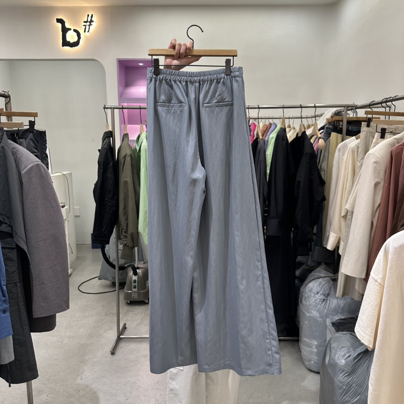 BISHOP韓國直郵東大門實拍女裝新款職業真品休閑25春夏休閑褲b#/BISHOP休閑褲
