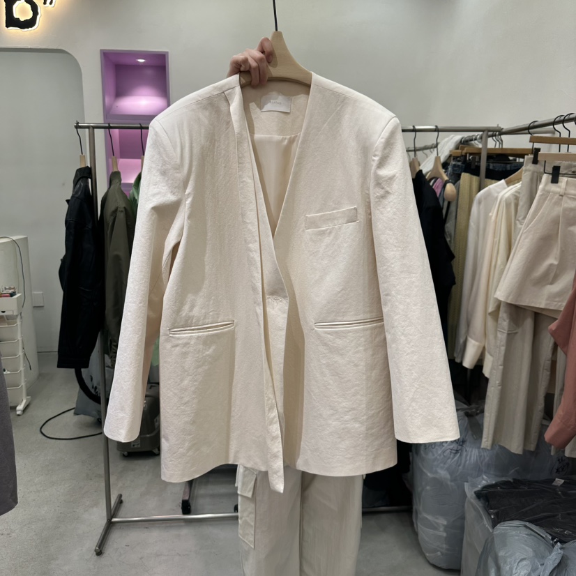 BISHOP韓國直郵東大門實拍女裝新品推薦休閑人氣25春夏夾克b#/BISHOP夾克