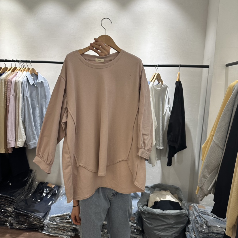 EPIC-S韓國直郵東大門代購女裝新品人氣推薦25春夏長袖T恤EPIC-S長袖T恤圖色2