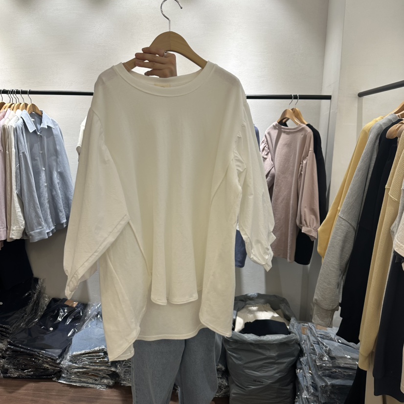 EPIC-S韓國直郵東大門代購女裝新品人氣推薦25春夏長袖T恤EPIC-S長袖T恤圖色3