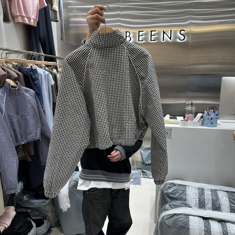BEENS韓國直郵東大門實拍女裝新品休閑人氣時尚真品熱賣夾克BEENS夾克