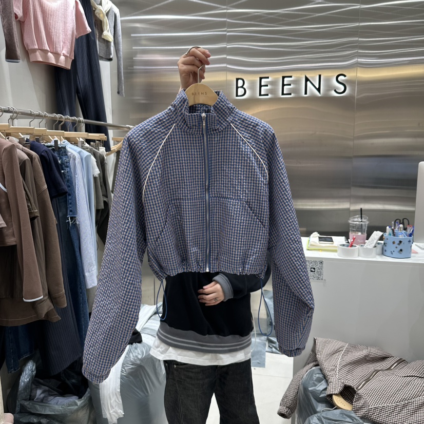 BEENS韓國直郵東大門實拍女裝新品休閑人氣時尚真品熱賣夾克BEENS夾克圖色3