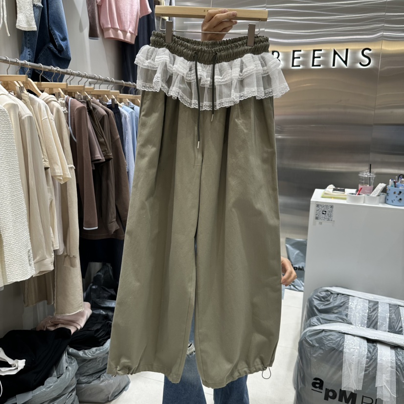 BEENS直郵韓國代購女裝新款推薦休閑25春夏熱賣職業時尚休閑褲BEENS休閑褲圖色3
