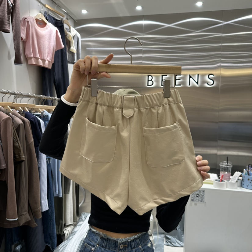 BEENS韓國直郵東大門代購女裝新款真品時尚人氣短褲不含腰帶BEENS短褲