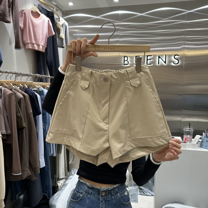 BEENS韓國直郵東大門代購女裝新款真品時尚人氣短褲不含腰帶BEENS短褲圖色2
