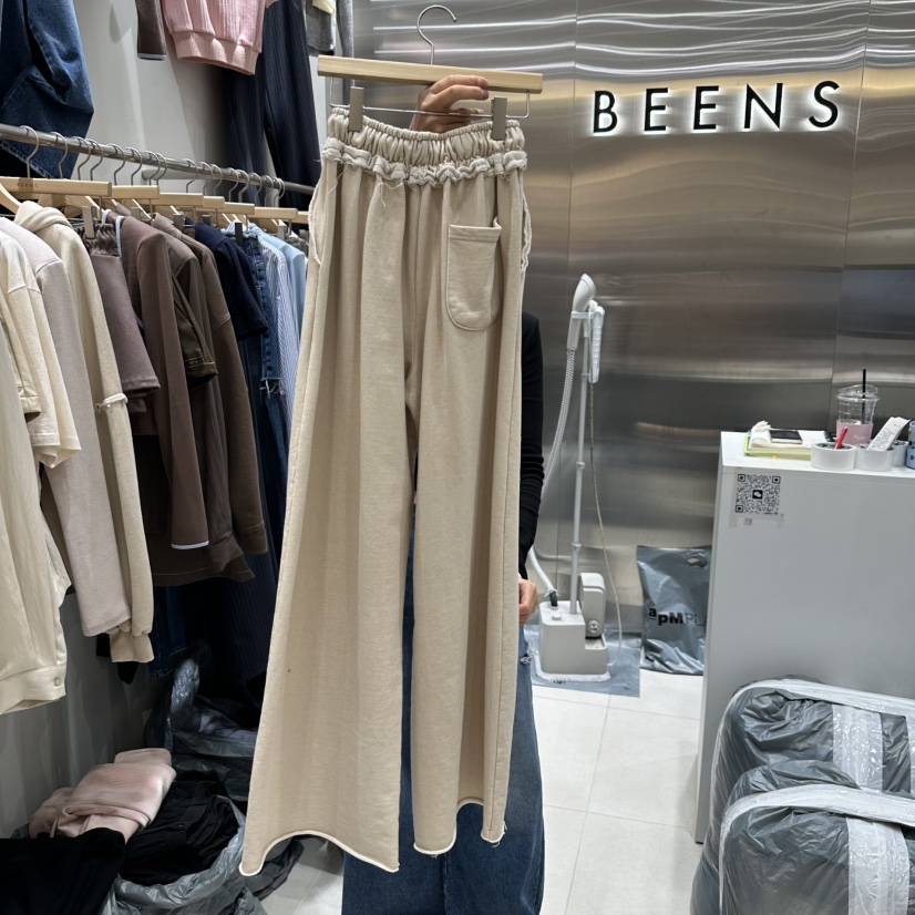 BEENS韓國直郵女裝新品職業休閑推薦時尚25春夏真品熱賣休閑褲BEENS休閑褲