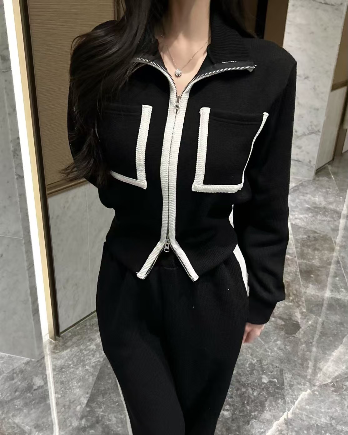 URBAN STAY韓國直郵東大門代購女裝新款熱賣時尚25春夏套裝口袋URBAN STAY套裝