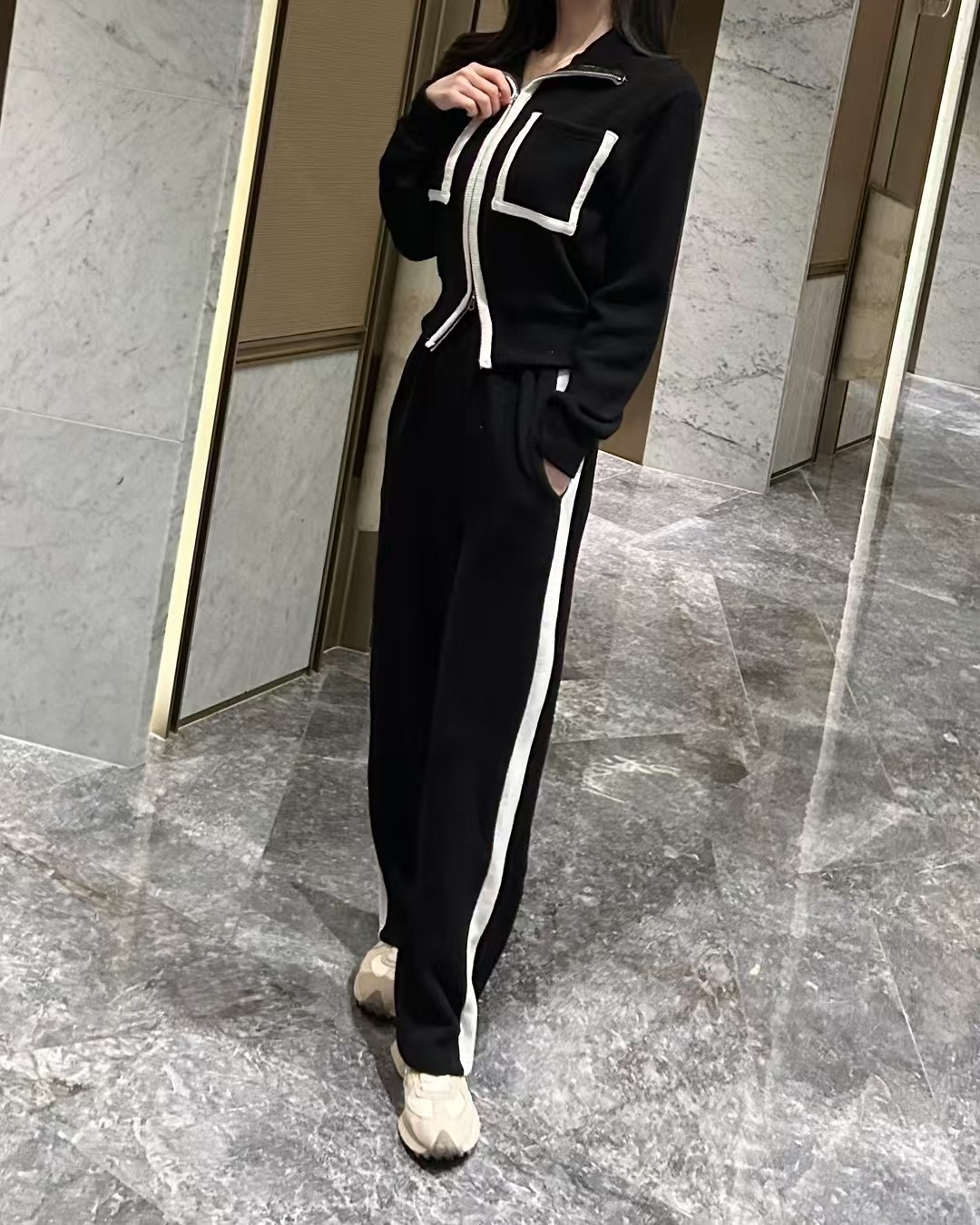 URBAN STAY韓國直郵東大門代購女裝新款熱賣時尚25春夏套裝口袋URBAN STAY套裝圖色2
