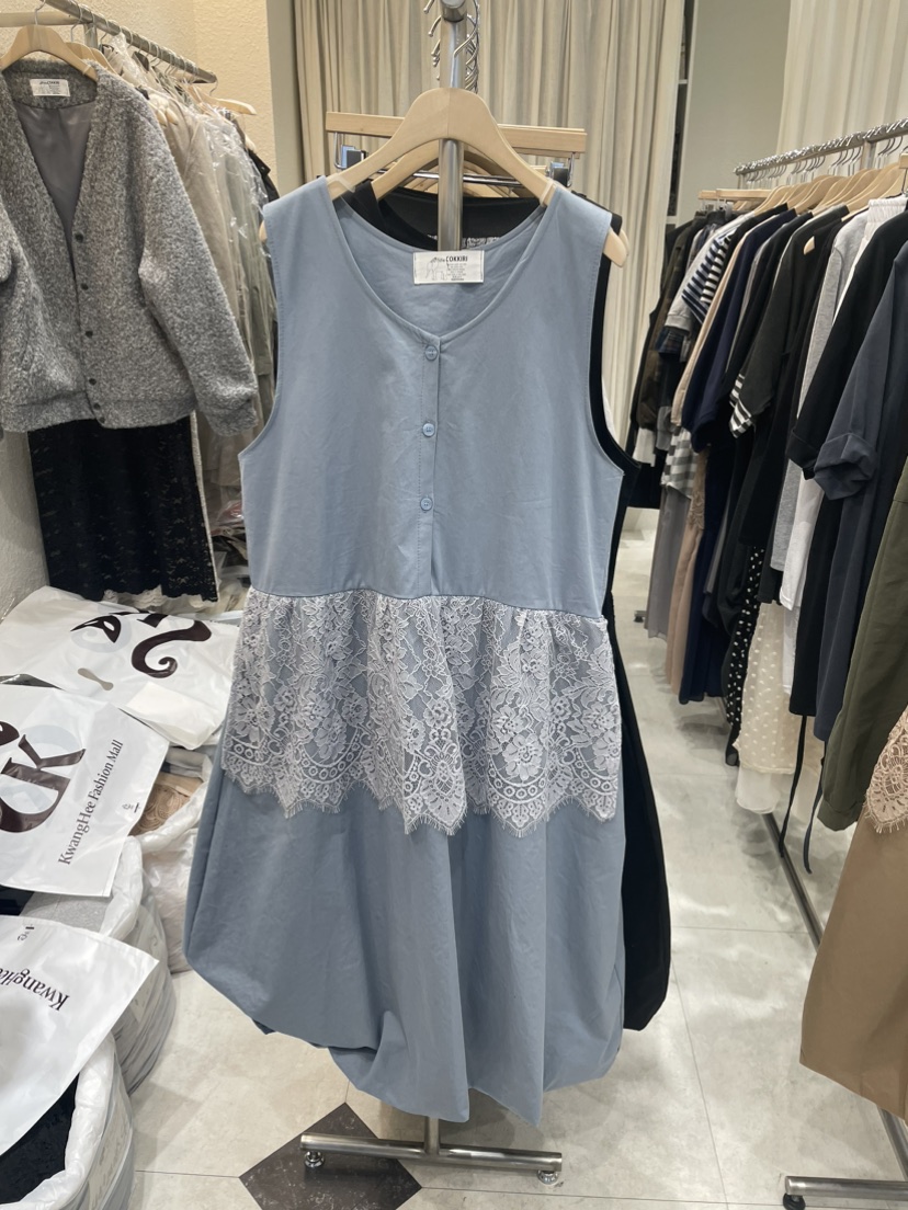 COKKIRI韓國直郵東大門代購女裝新品職業真品25春夏休閑連衣裙COKKIRI連衣裙
