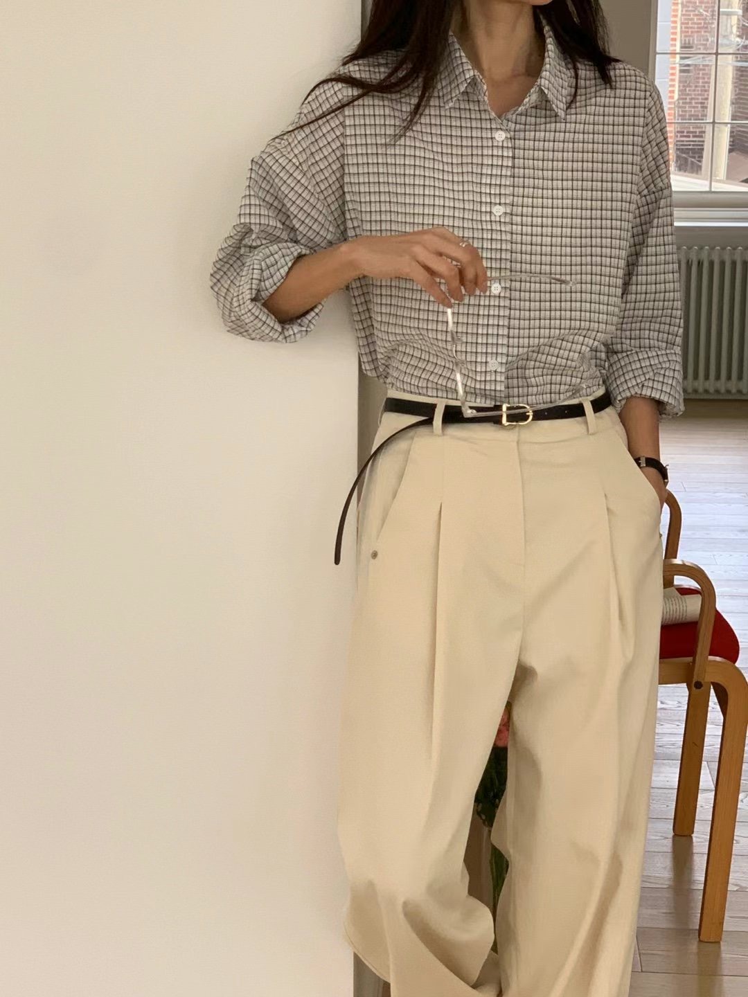 WEEKPLAN直郵韓國代購女裝新款休閑熱賣25春夏推薦襯衫蕾絲衫WEEKPLAN襯衫/蕾絲衫