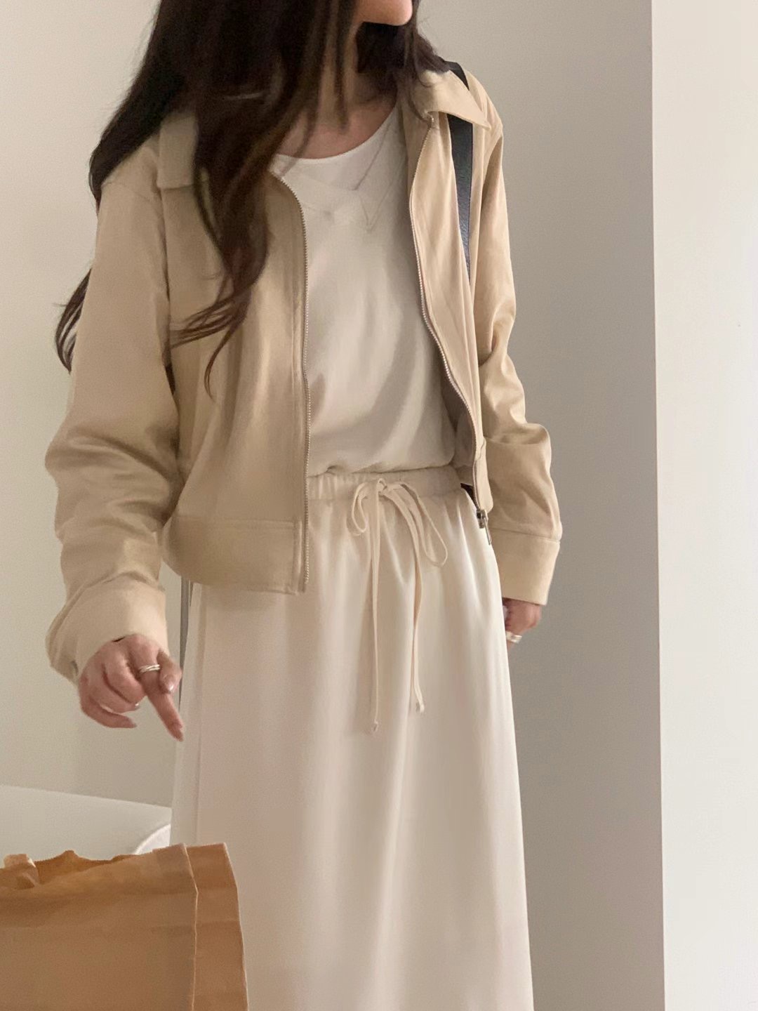 WEEKPLAN韓國直郵女裝新品推薦25春夏職業熱賣時尚夾克柔軟WEEKPLAN夾克