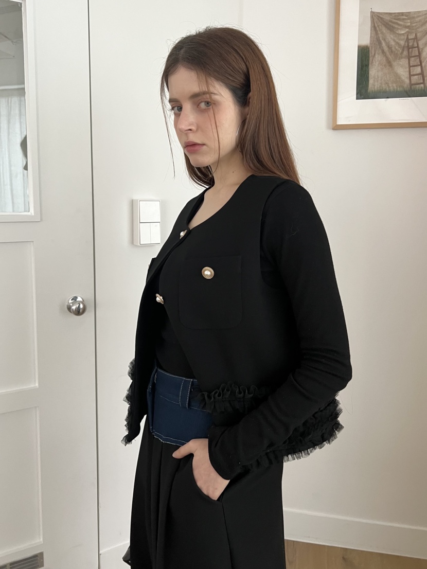 BOLD韓國直郵東大門代購女裝新品休閑真品25春夏推薦熱賣馬甲BOLD馬甲