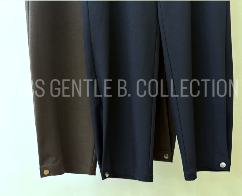 GENTLE B韓國直郵東大門實拍女裝新款真品熱賣25春夏休閑褲GENTLE B休閑褲