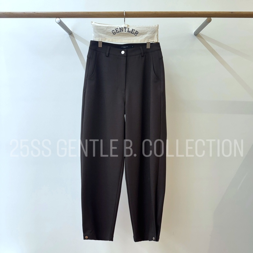 GENTLE B韓國直郵東大門實拍女裝新款真品熱賣25春夏休閑褲GENTLE B休閑褲