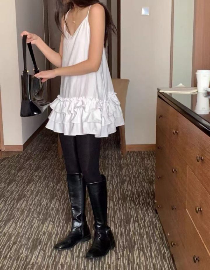 BELLINO293韓國直郵女裝新品25春夏熱賣職業時尚人氣連衣裙BOBBIE DOLL連衣裙